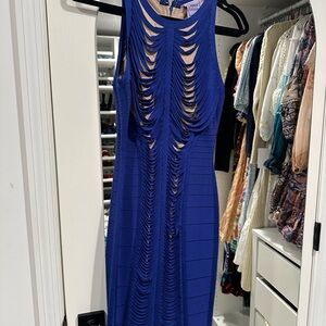 Blue Bandage Dress